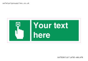 Custom Safe Condition Emergency call point